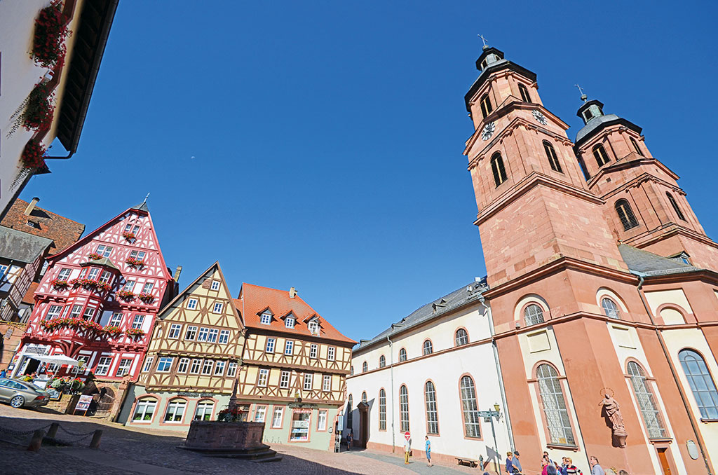 Der Marktplatz von Miltenberg