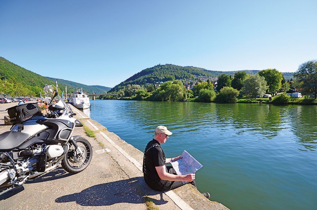 Tourplanung am Neckar