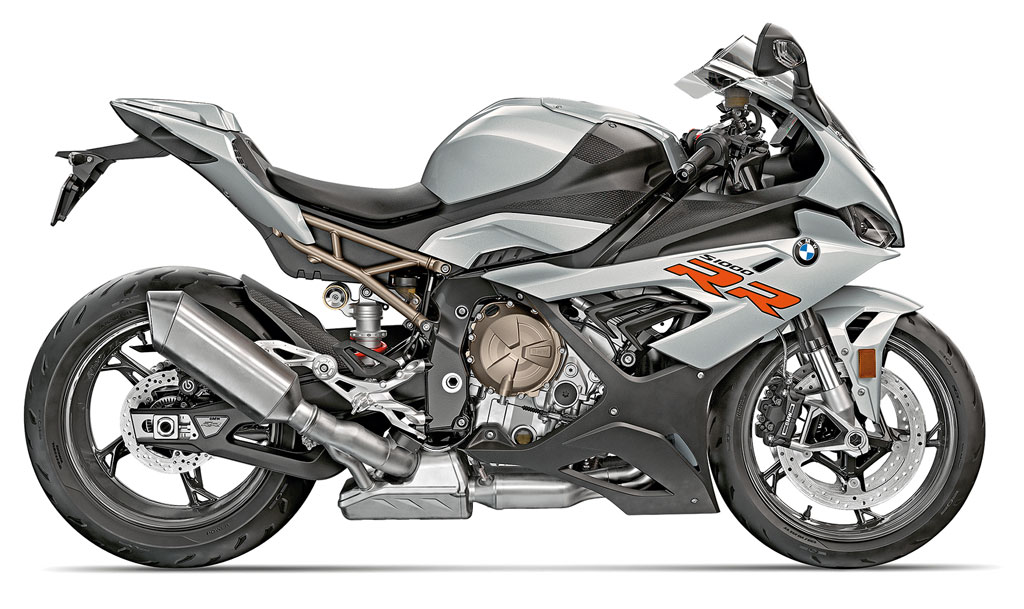 BMW S 1000 RR, Modell 2019, Hockenheim-silver BMW S 1000 RR, Modell 2019, Hockenheim-silver