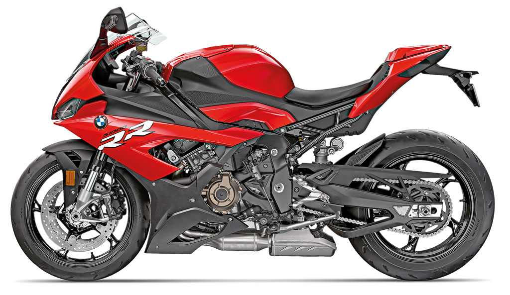 BMW S 1000 RR, Modell 2019, racing-red