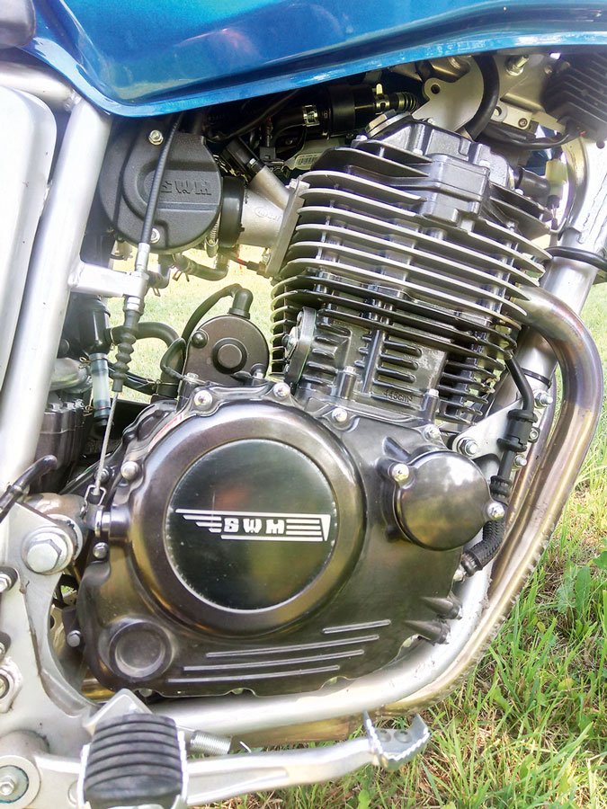 Lizenzbau-Motor der SWM 440 Gran Turismo