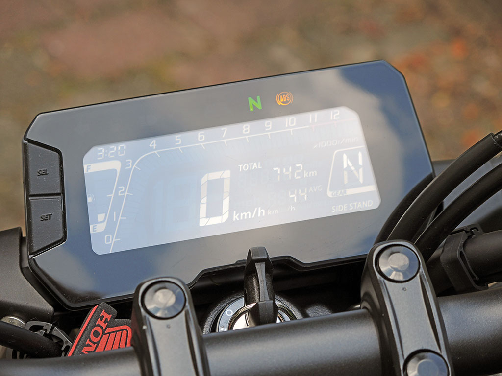 Cockpit, Honda CB 125 R Neo Sports Cafe - Modell 2019