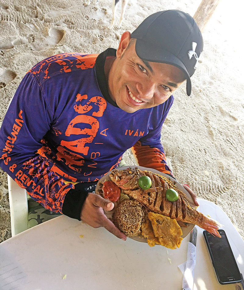 Frischer Fisch zum Abendessen - Kolumbien mit Motor2Travel