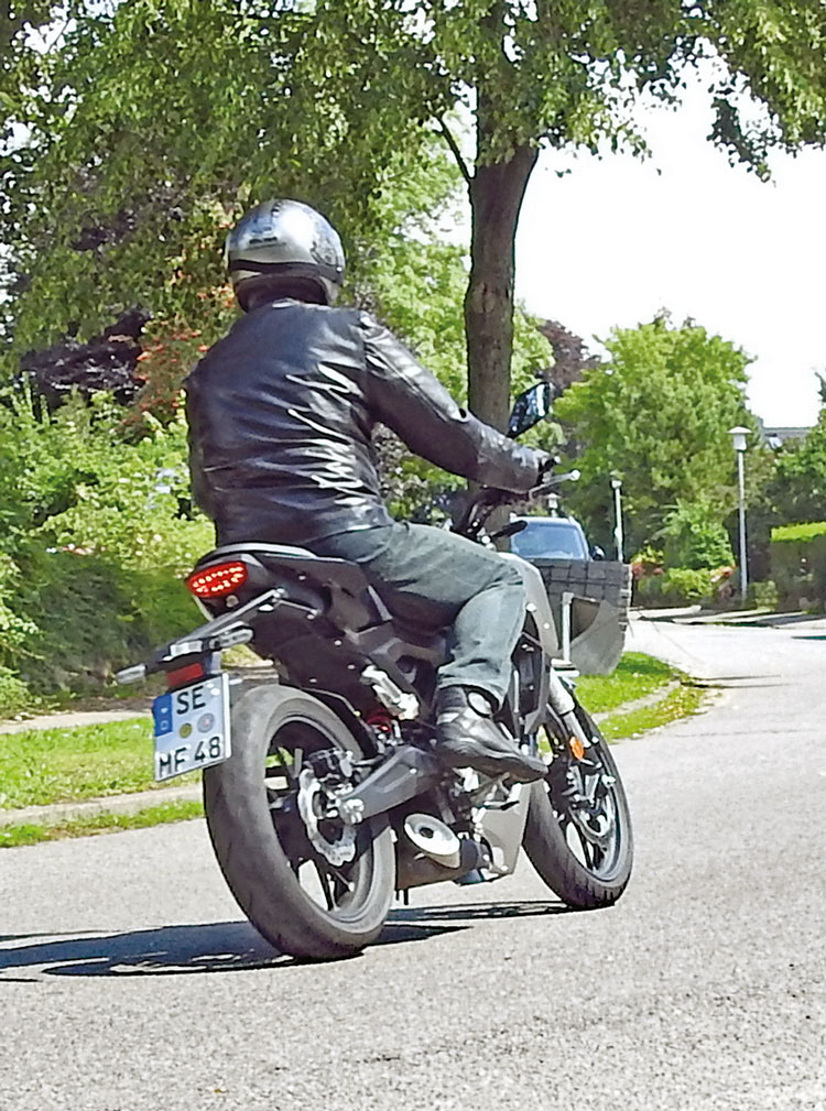 Heck, Honda CB 125 R Neo Sports Cafe - Modell 2019