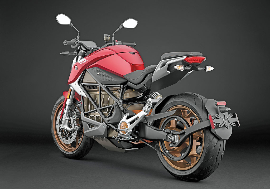 Heckansicht, Zero SR/F, Modell 2019