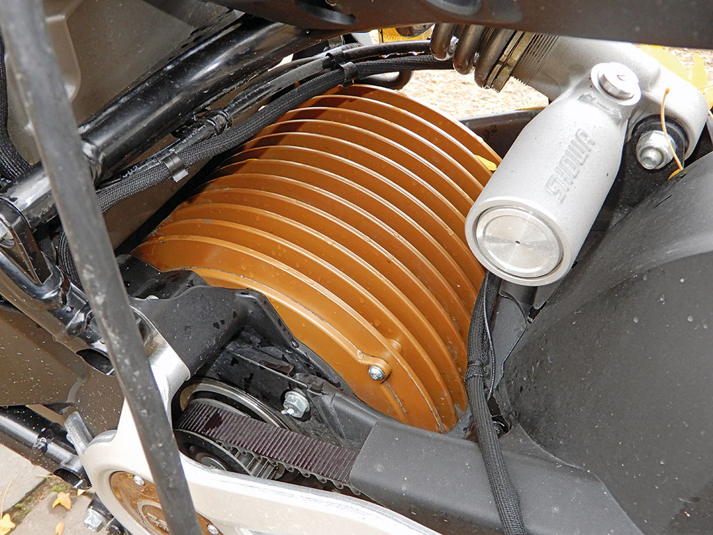 Luftgekühlter Motor der Zero SR/F, Modell 2019