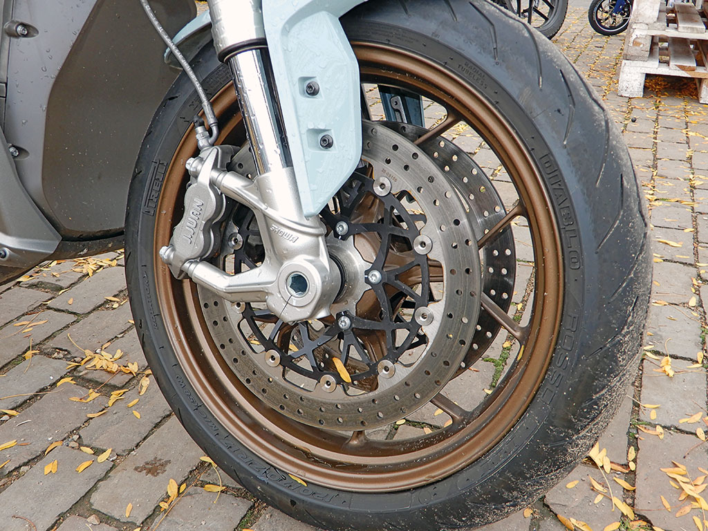 J.Juan-Bremsen an der Zero SR/F, Modell 2019