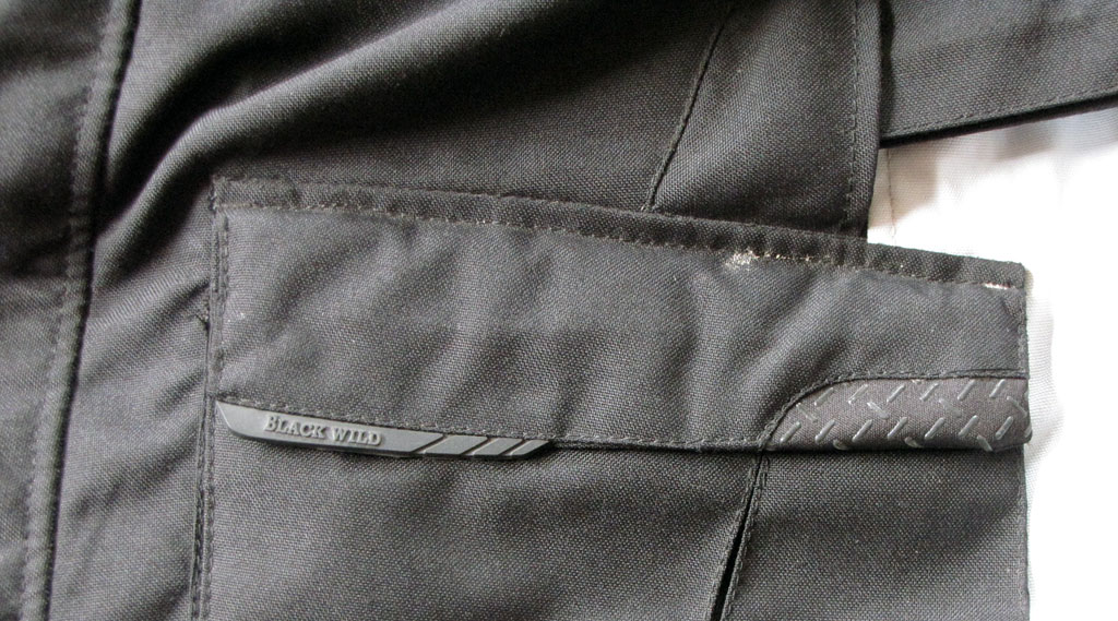 Taschen-Besatz, Blackwild Nr.1 Textilkombi