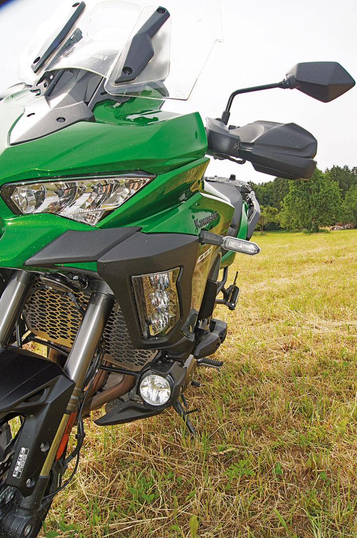 Kurvenfahrlicht & Zusatzscheinwerfer - Kawasaki Versys 1000 SE, Modell 2019