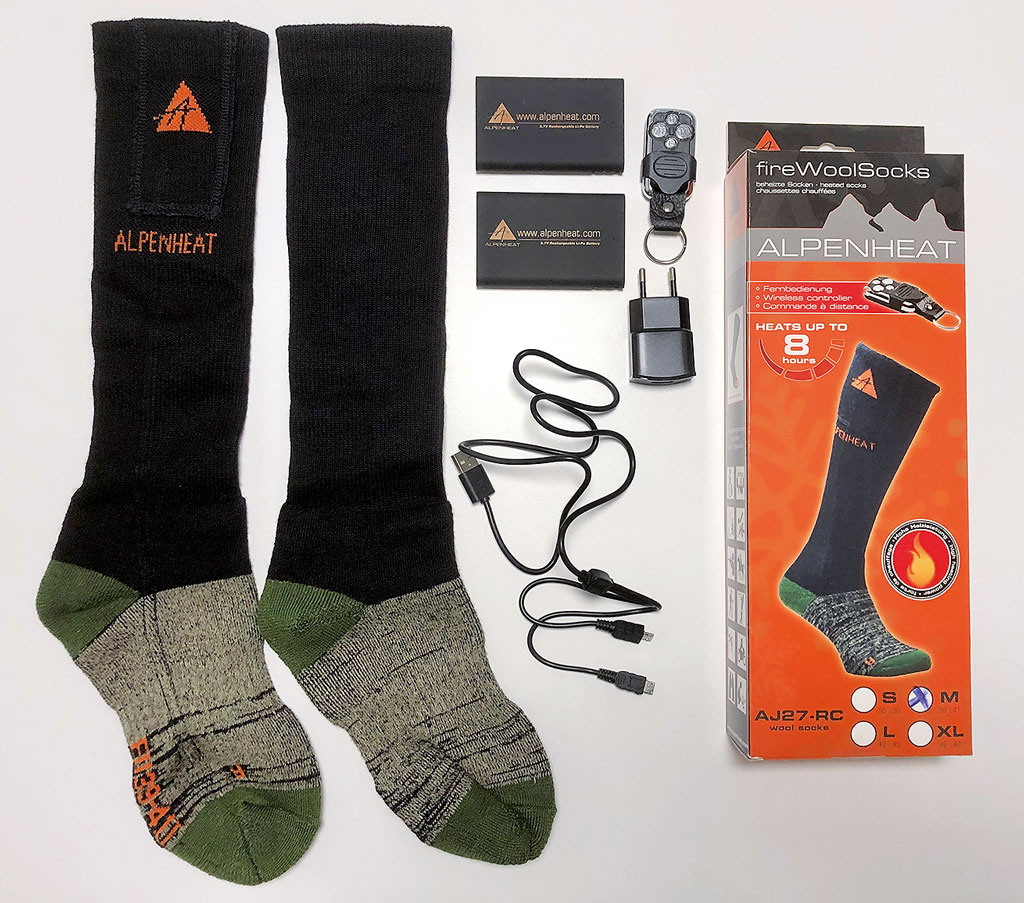 Alpenheat - beheizte Socken nicht nur für Motorradfahrer