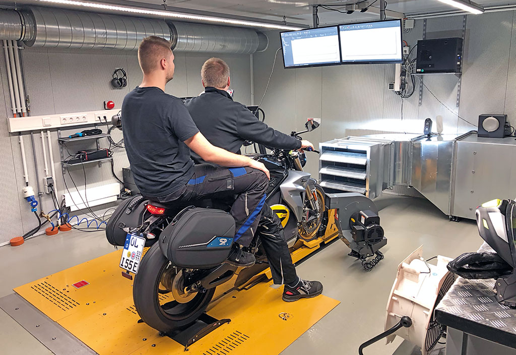 Bei Börjes American Bikes auf dem Dynojet: Energica EsseEsse9 Special, Modell 2019