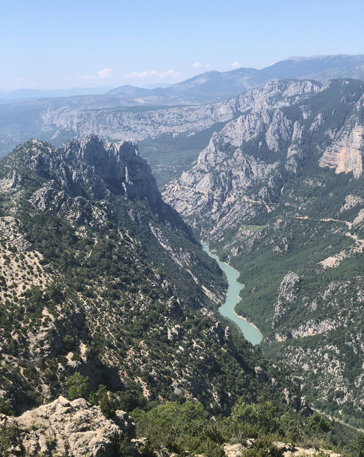 Georges du Verdon - Motorrad-Urlaub in der Provence