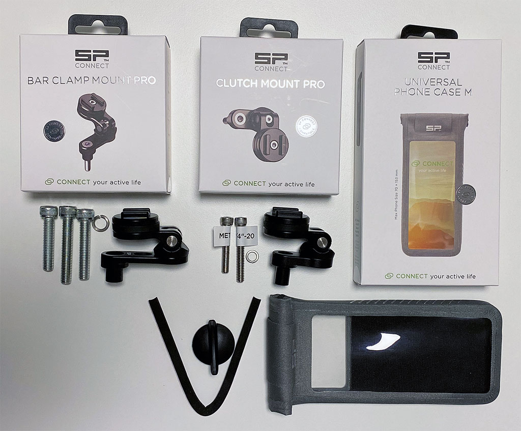 Neuheiten von SP Connect fürs Motorrad