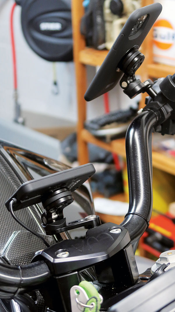 SP Connect Bar Clamp Mount Pro und Clutch Mount Pro