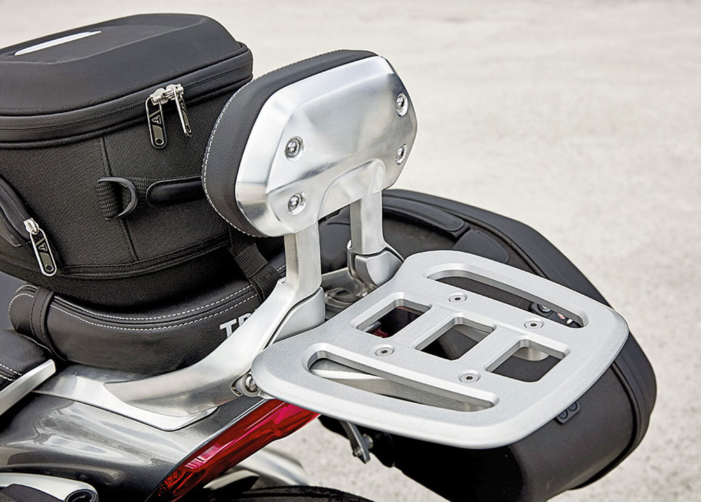 Gepäckbrücke für die Triumph Rocket 3 GT, Modell 2020
