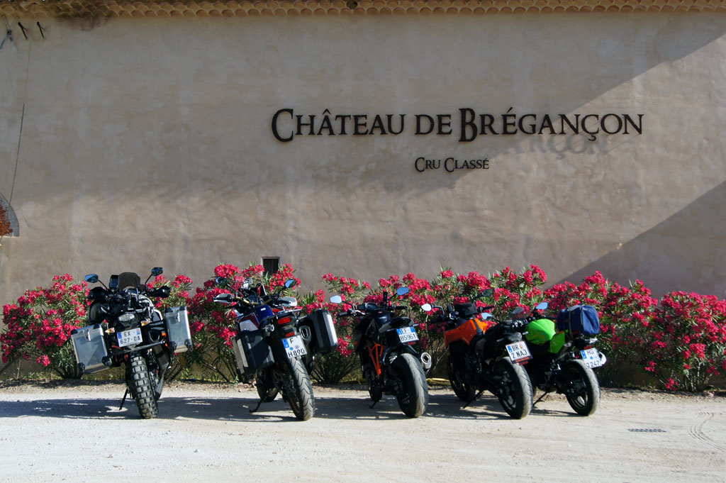 Weingut-Besichtigung - Motorrad-Urlaub in der Provence
