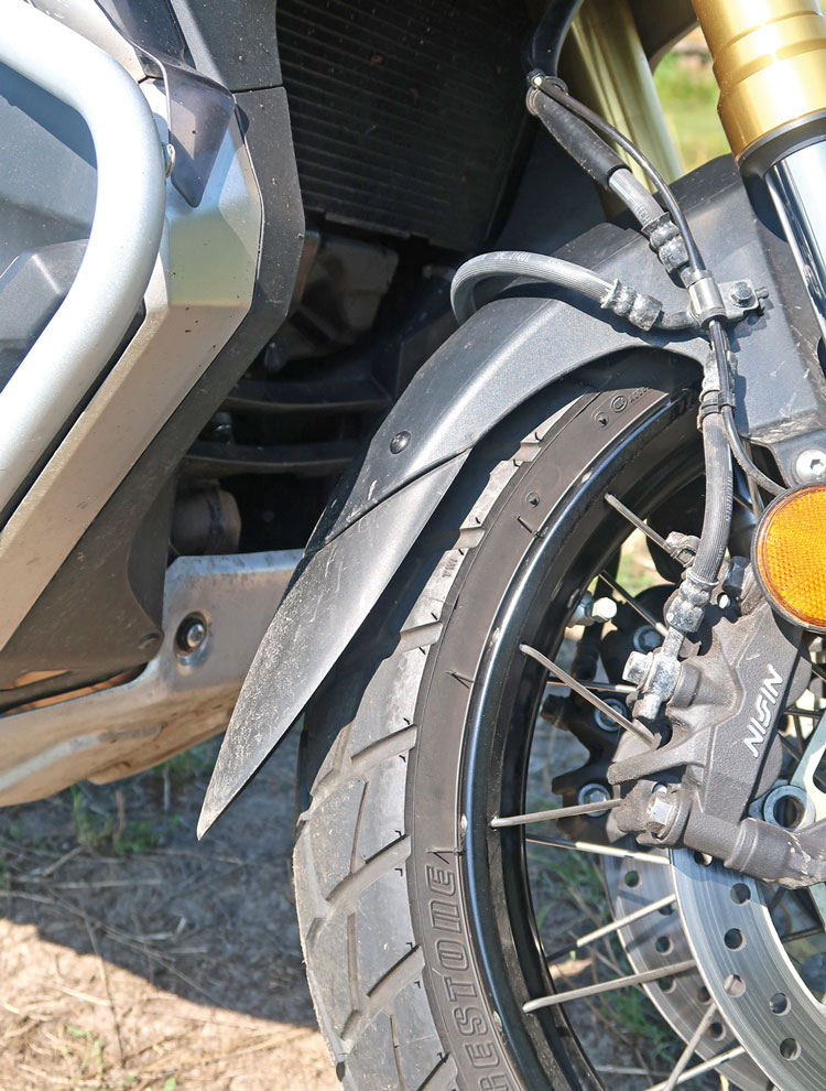 Schutzblechverlängerung aus China - Honda X-ADV 750, Modell 2018