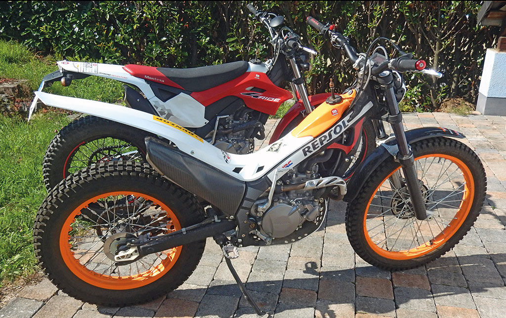 Die sportliche Montesa 4RT und die touristische 4Ride