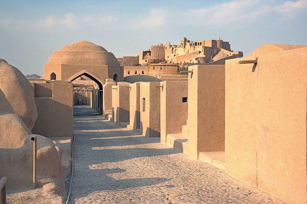 Geführte Motorradtour Iran - Arg-e Bam, der größte Lehmbau der Welt