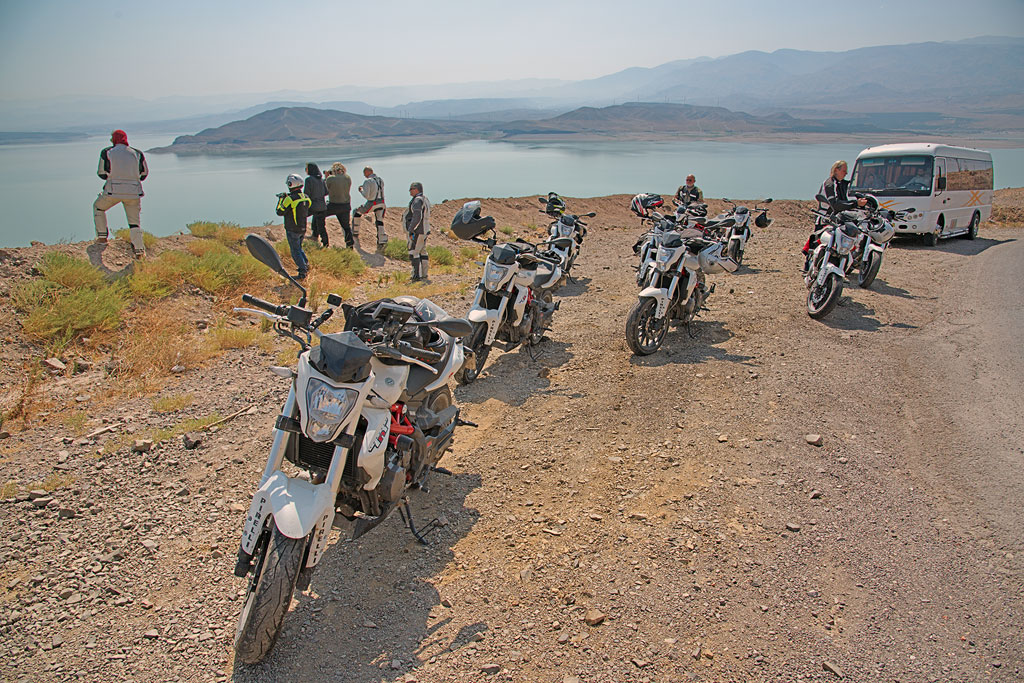 Geführte Motorradtour Iran - Fahrt von Zanjan nach Qazvin