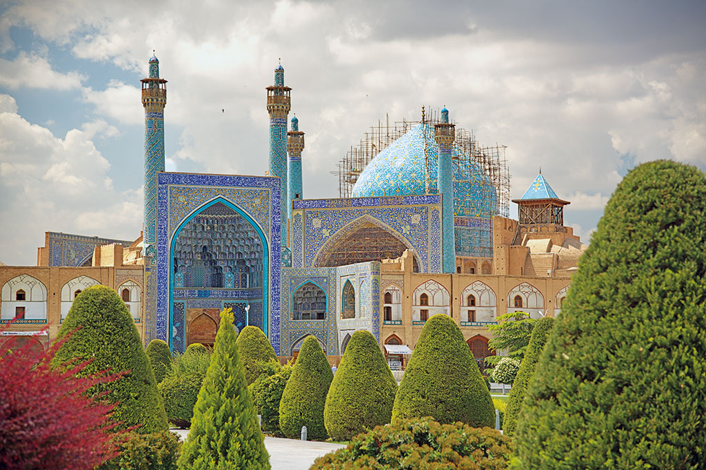 Geführte Motorradtour Iran - Die Freitagsmoschee von Isfahan