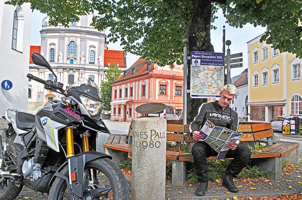 Start an der „Papstlinde“