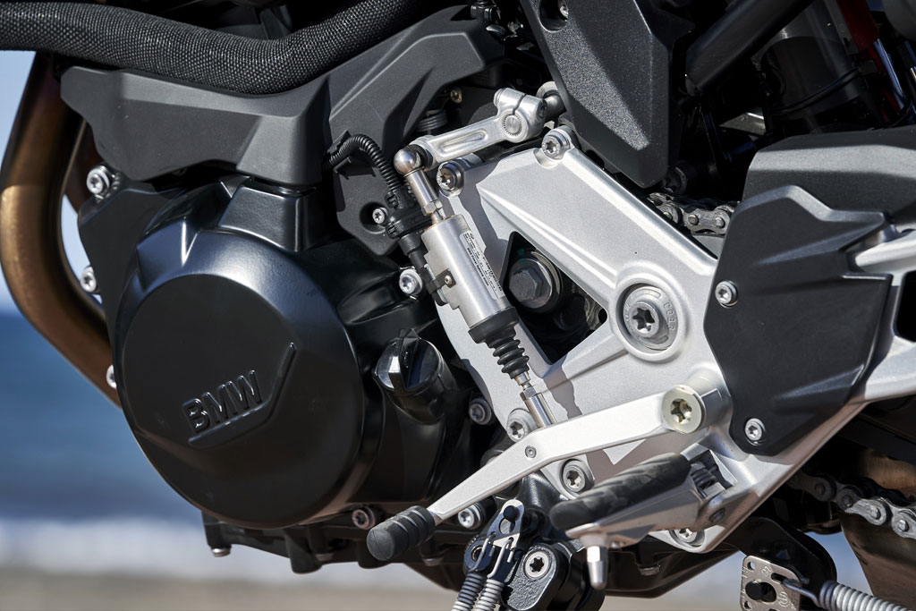 Schaltassistent der BMW F 900 XR, Modell 2020