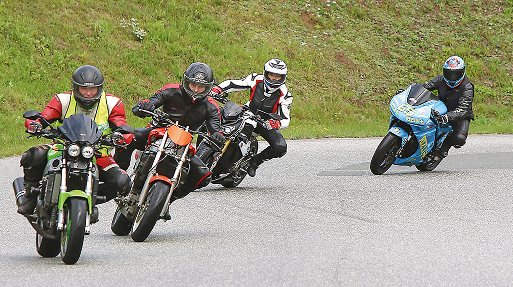 Linienwahl optimieren - Kurventraining mit dem MSC Geesthacht