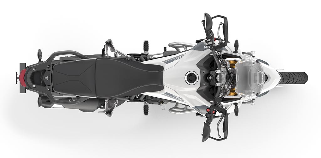 Draufsicht - Triumph Tiger 900 GT & Rally Pro, Modell 2020