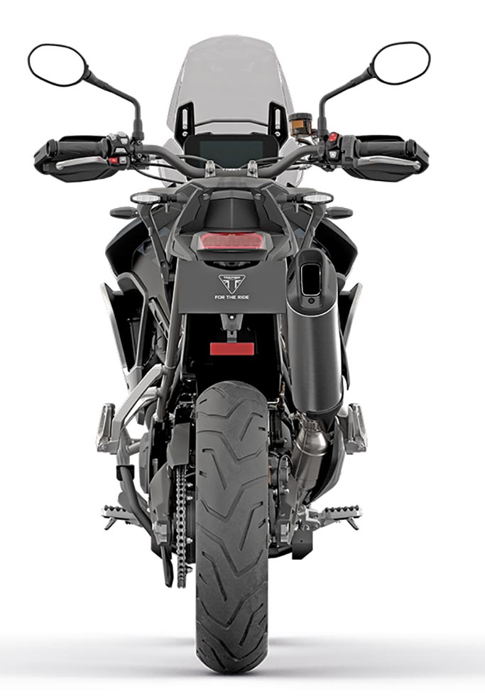 Heck - Triumph Tiger 900 GT & Rally Pro, Modell 2020