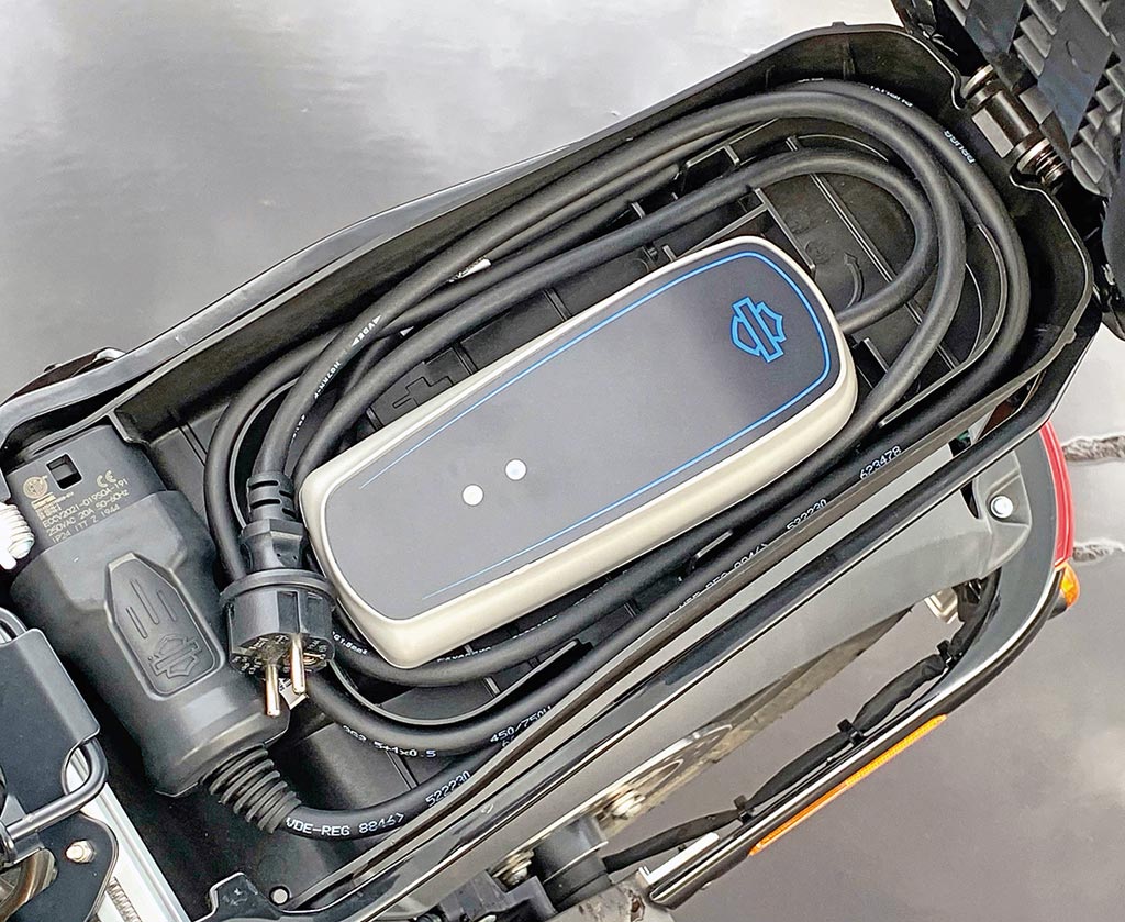 Onboard-Ladegerät der Harley LiveWire 2020