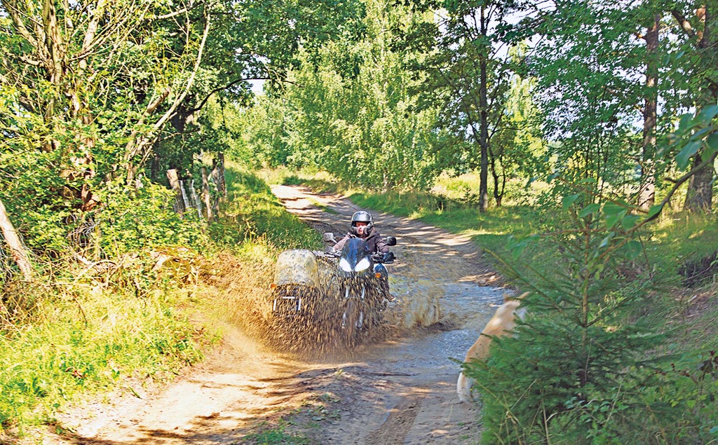 Bootsfahrt durch die Pfütze …