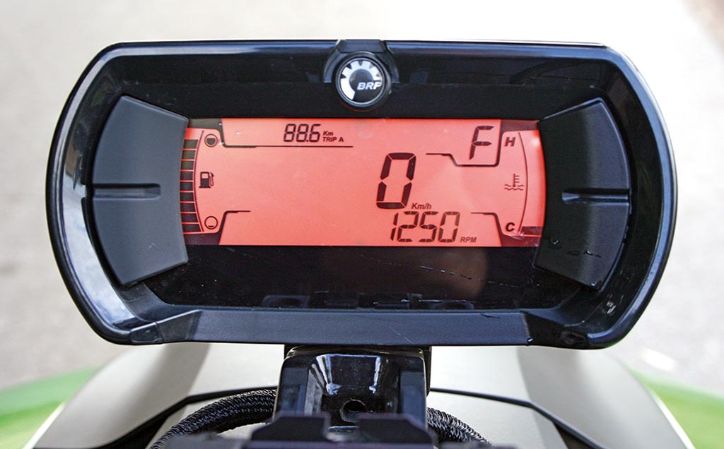 Tachodisplay des Can-Am Ryker 600