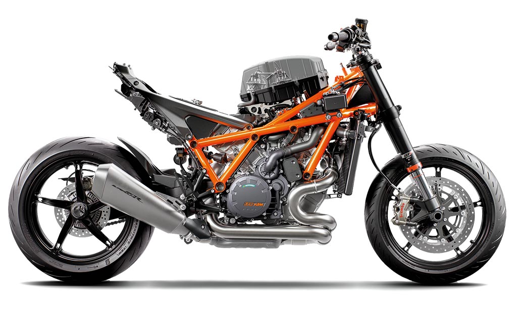 Gestrippt - KTM 1290 Super Duke R - Modell 2020