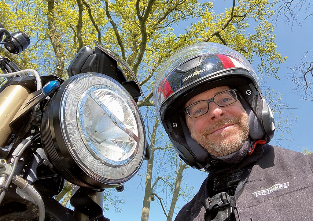 Marcus mit Schuberth M1 Schuberth M1