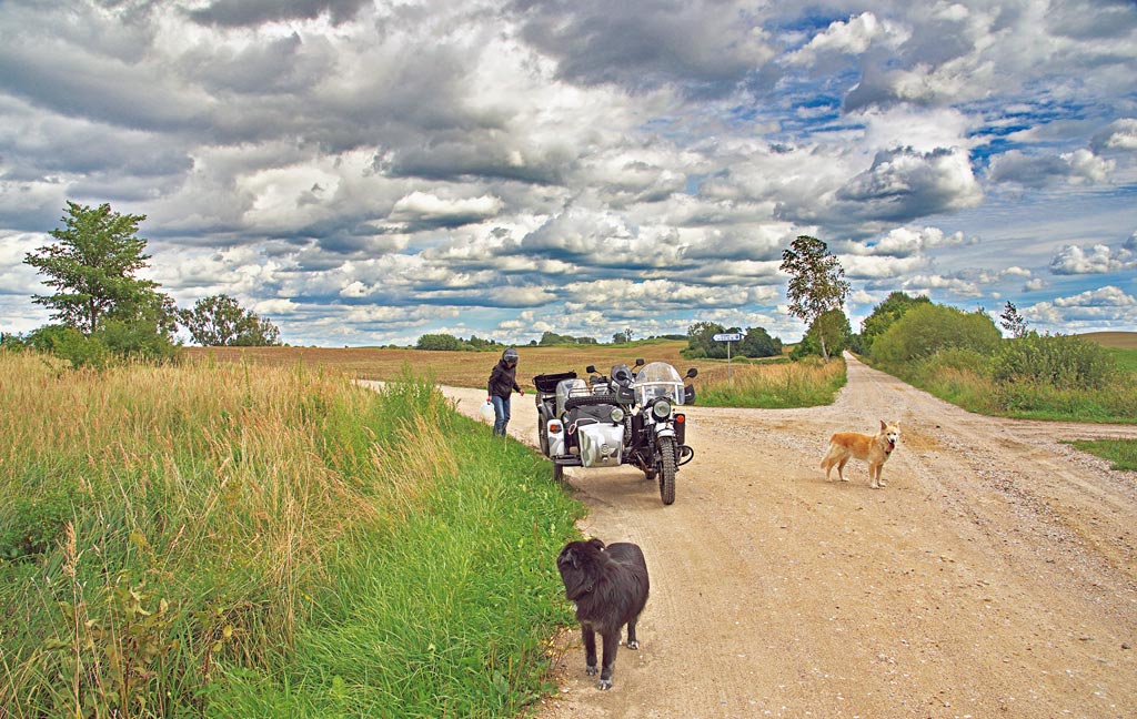 Irgendwo in Masuren auf einem Feldweg …
