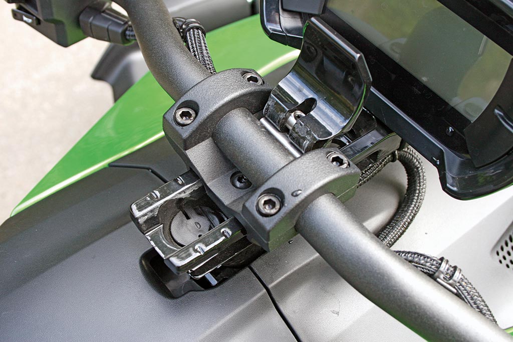 Leicht verstellbare Ergonomie am Can-Am Ryker 600