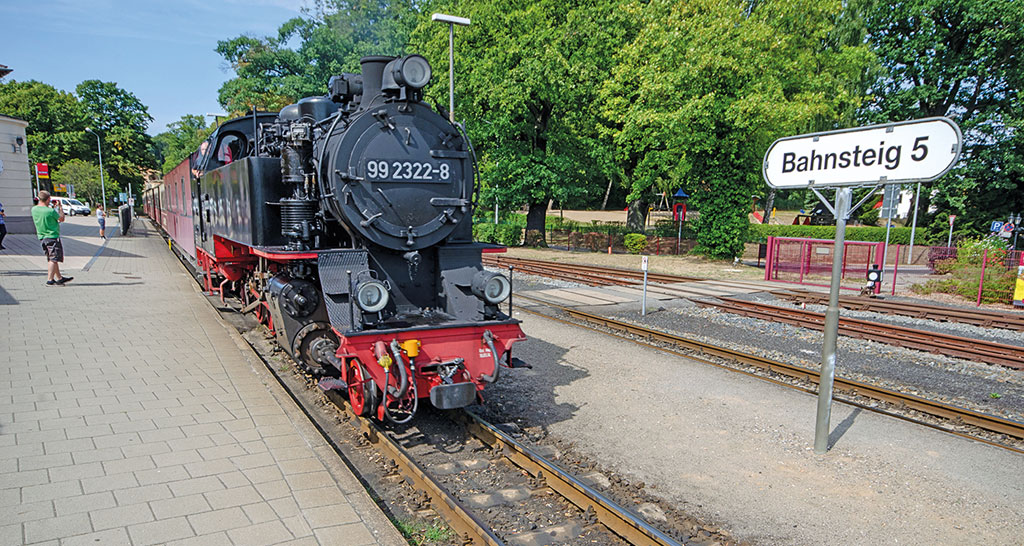 Molli in Bad Doberan - Motorradtour Mecklenburg-Vorpommern