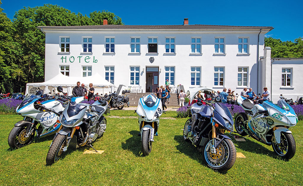 Ostsee Gutshaus mit Münch-Treffen