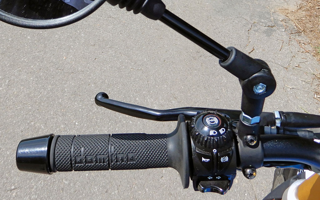 Abschaltbares ABS an der Fantic Caballero 500 Rally Abschaltbares ABS an der Fantic Caballero 500 Rally