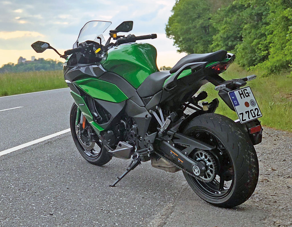Heck von links - Kawasaki Ninja 1000SX, 2020