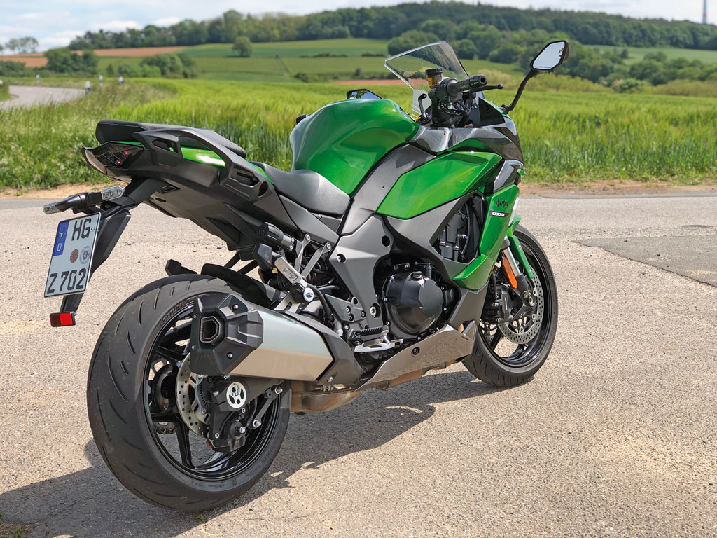 Heck von rechts - Kawasaki Ninja 1000SX, 2020
