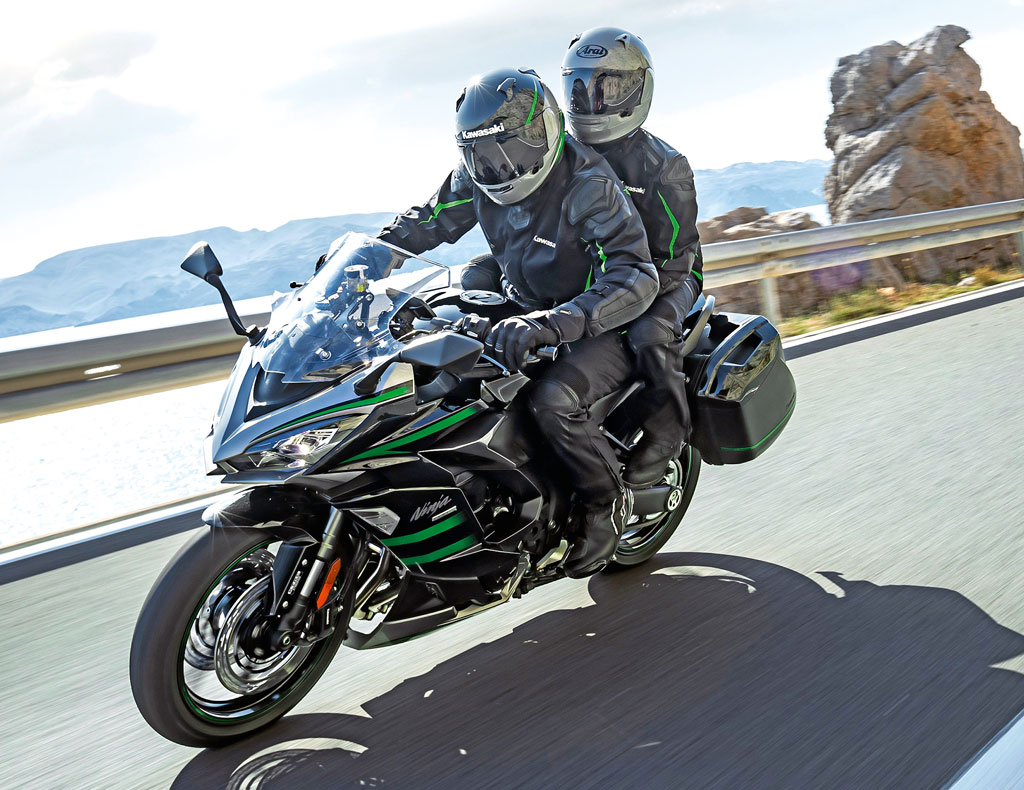 Reisesportler - Kawasaki Ninja 1000SX mit Sozia Reisesportler - Kawasaki Ninja 1000SX mit Sozia