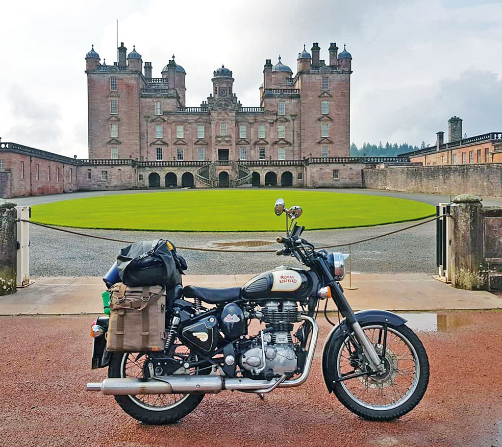 Mit der Enfield in Greenwich Park