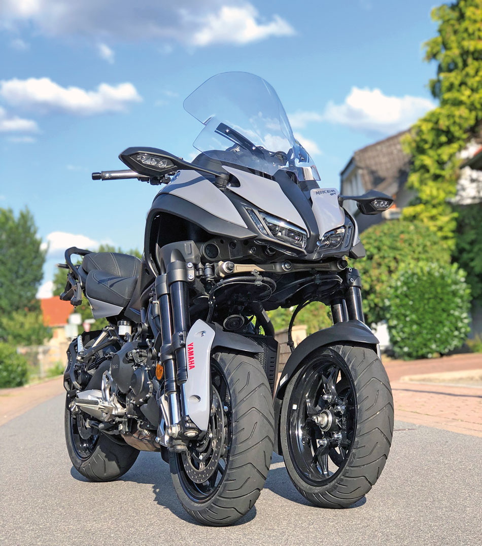 Mit dem Yamaha Niken GT im Rheingau auf Tour Mit dem Yamaha Niken GT im Rheingau auf Tour