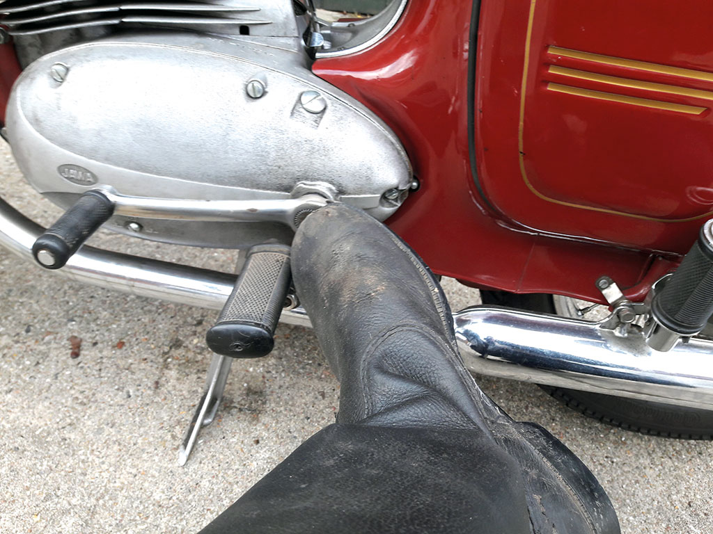 Jawa 354 Bj. 1957 Kickstarter