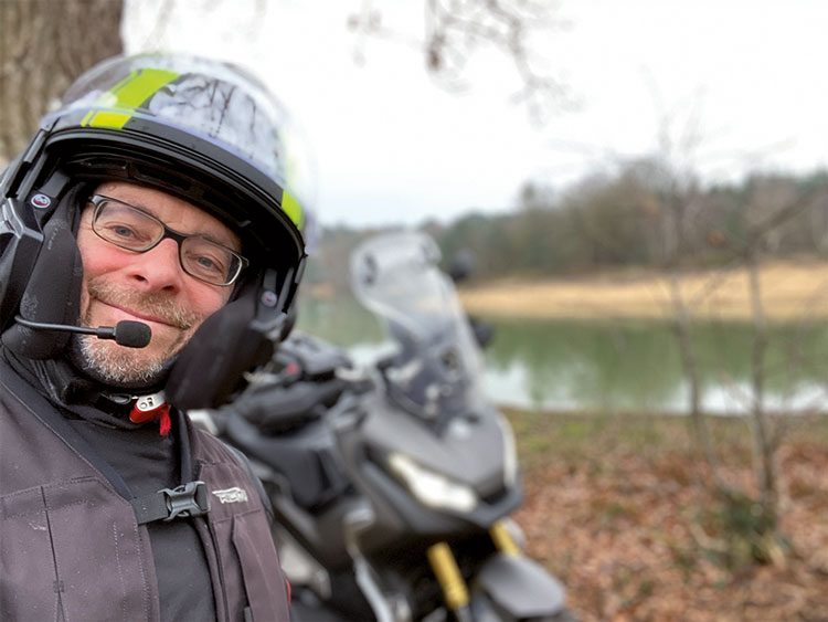 Editorial 01-21, Marcus mit X-ADV Editorial 01-21, Marcus mit X-ADV