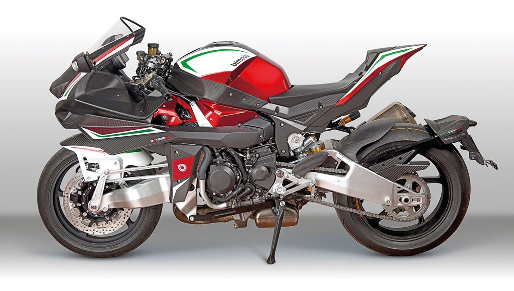 Bimota Tesi H2 mit Kawasaki Kompressor-Technik Bimota Tesi H2 mit Kawasaki Kompressor-Technik