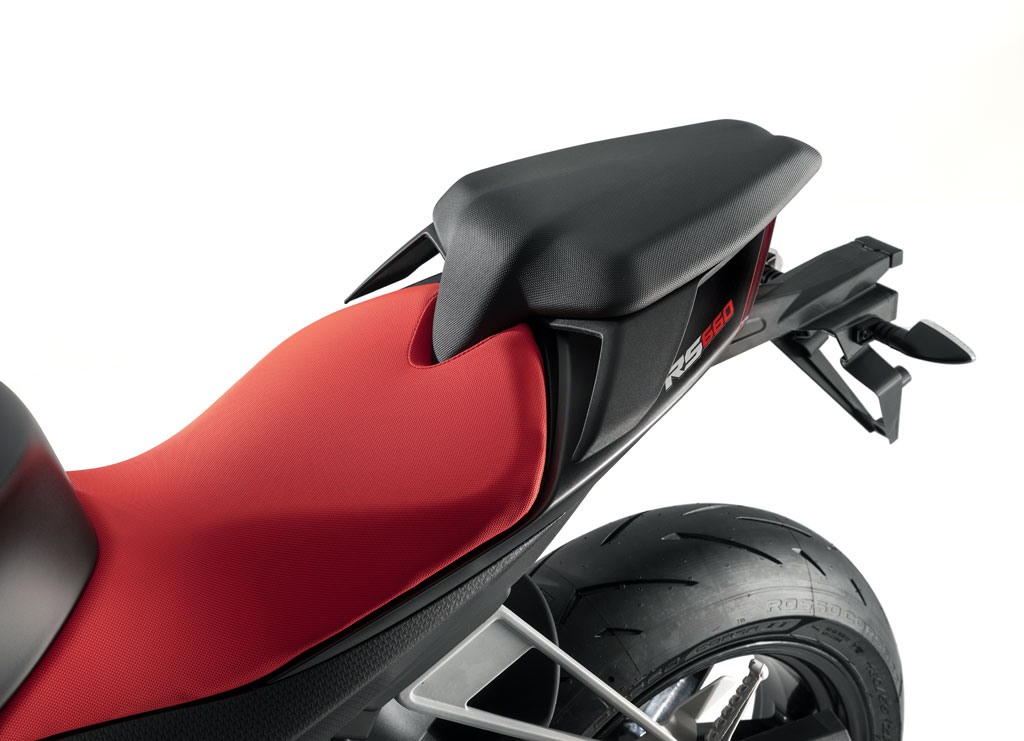 Aprilia RS 660 - optionaler Soziusplatz