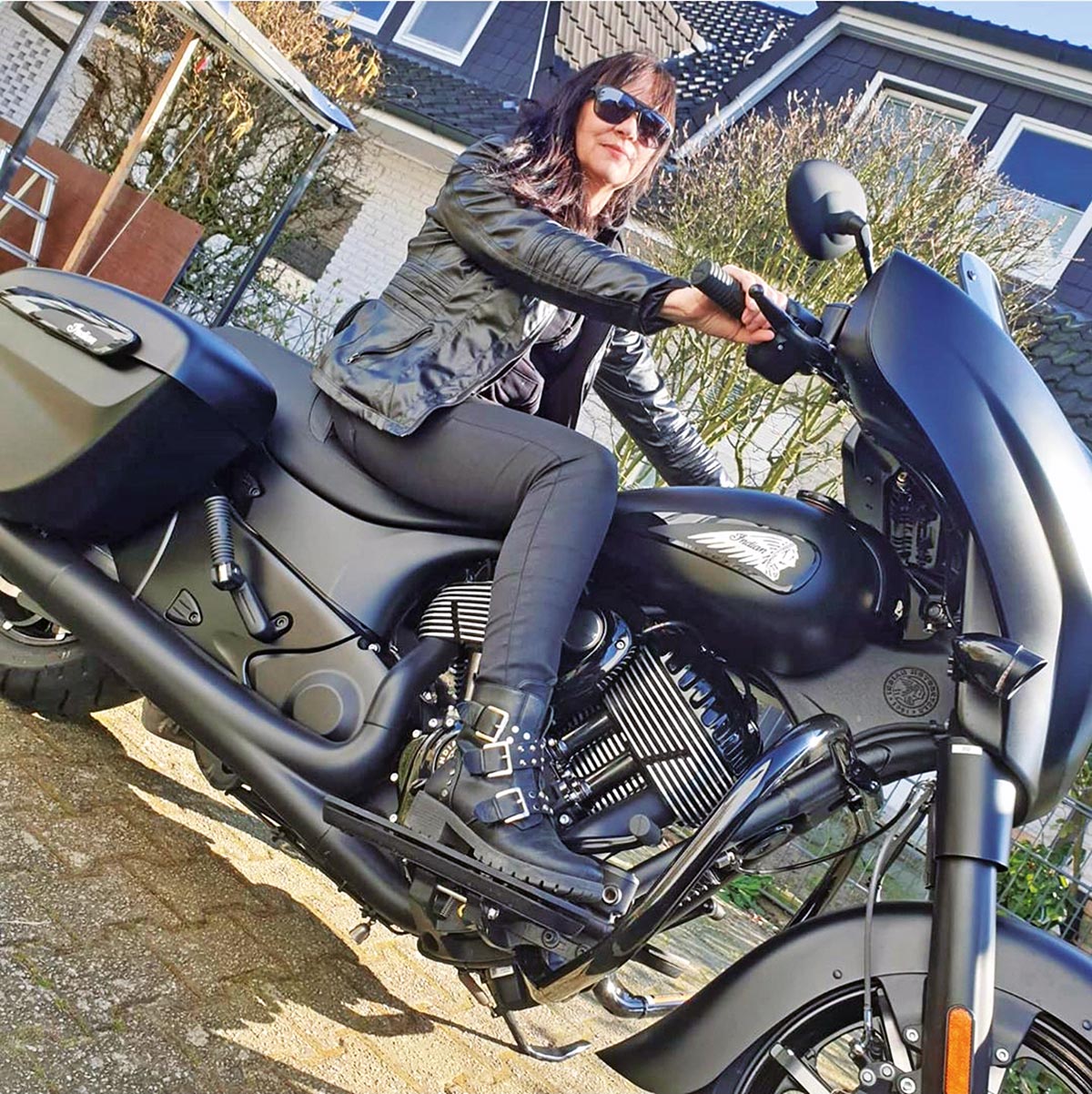 Nicht abschrecken lassen - rollt die Chieftain, ist das Gewicht vergessen